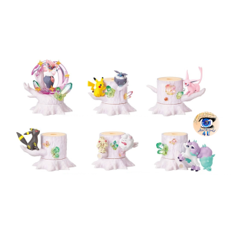 Officiële Pokemon figures re-ment Forest 6 Mysterious Shining location